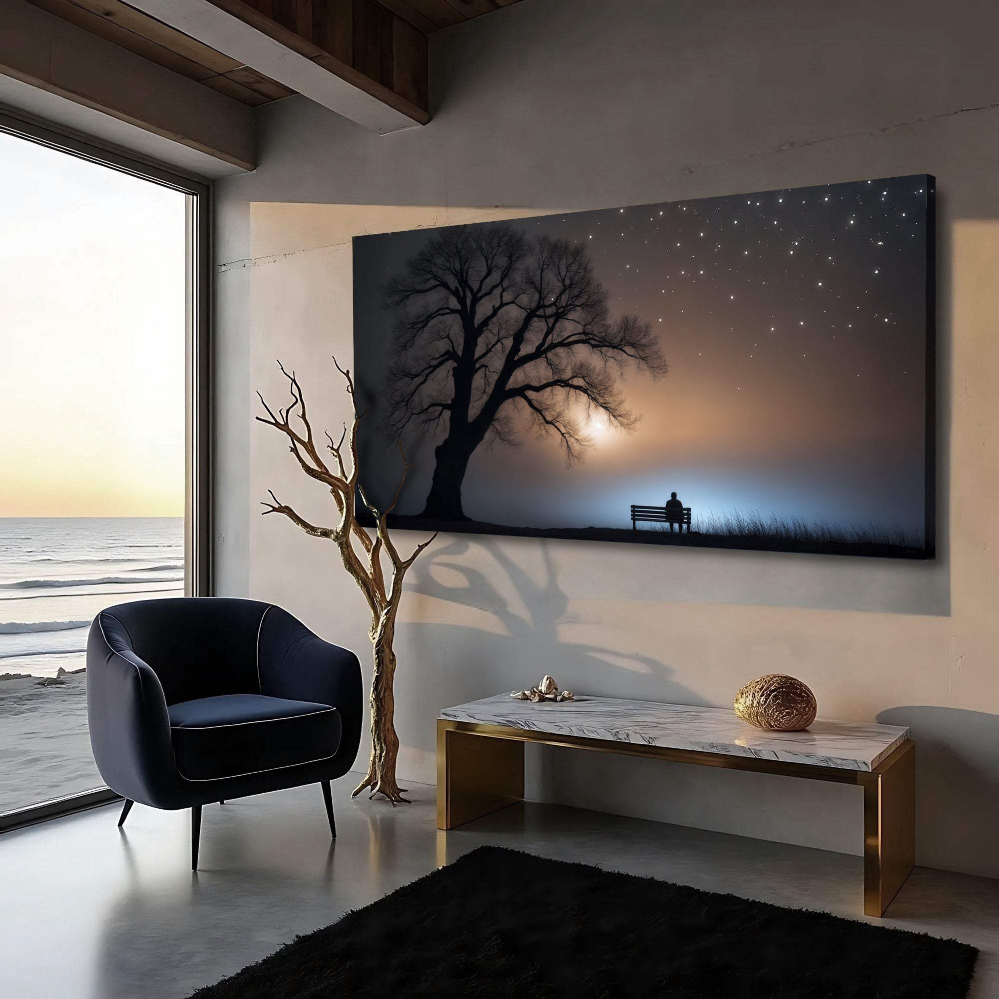 Modern Nature Scenery Wall Art - Tailored Canvases - Flyclothing LLC