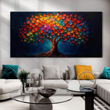 Rainbow Bloom Wall Art - Tailored Canvases - Flyclothing LLC