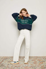 Coney Island Whitefish High Rise Wide Jeans HJ007 - Hey Joanie - Flyclothing LLC