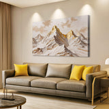 Golden Peaks Wall Art - Tailored Canvases - Flyclothing LLC