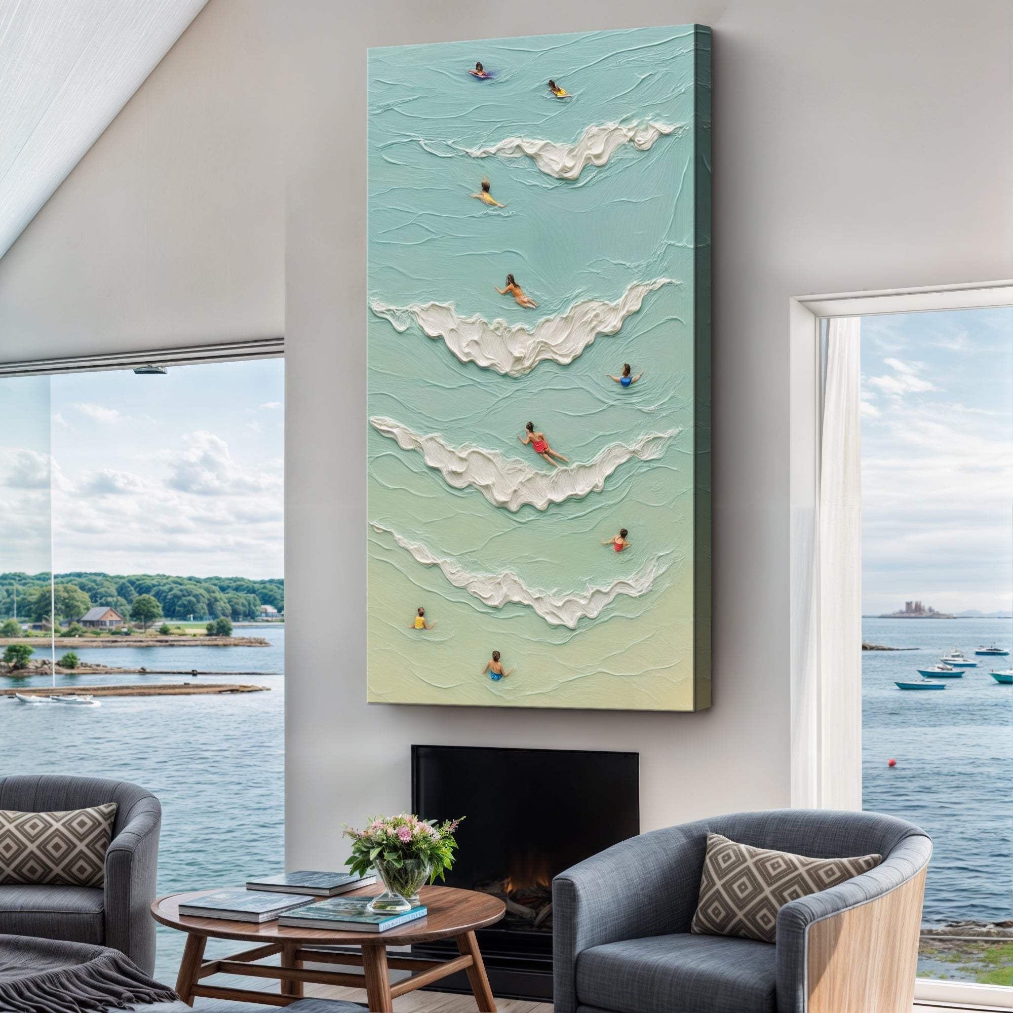 Beach Days Wall Art XIX - Tailored Canvases - Flyclothing LLC