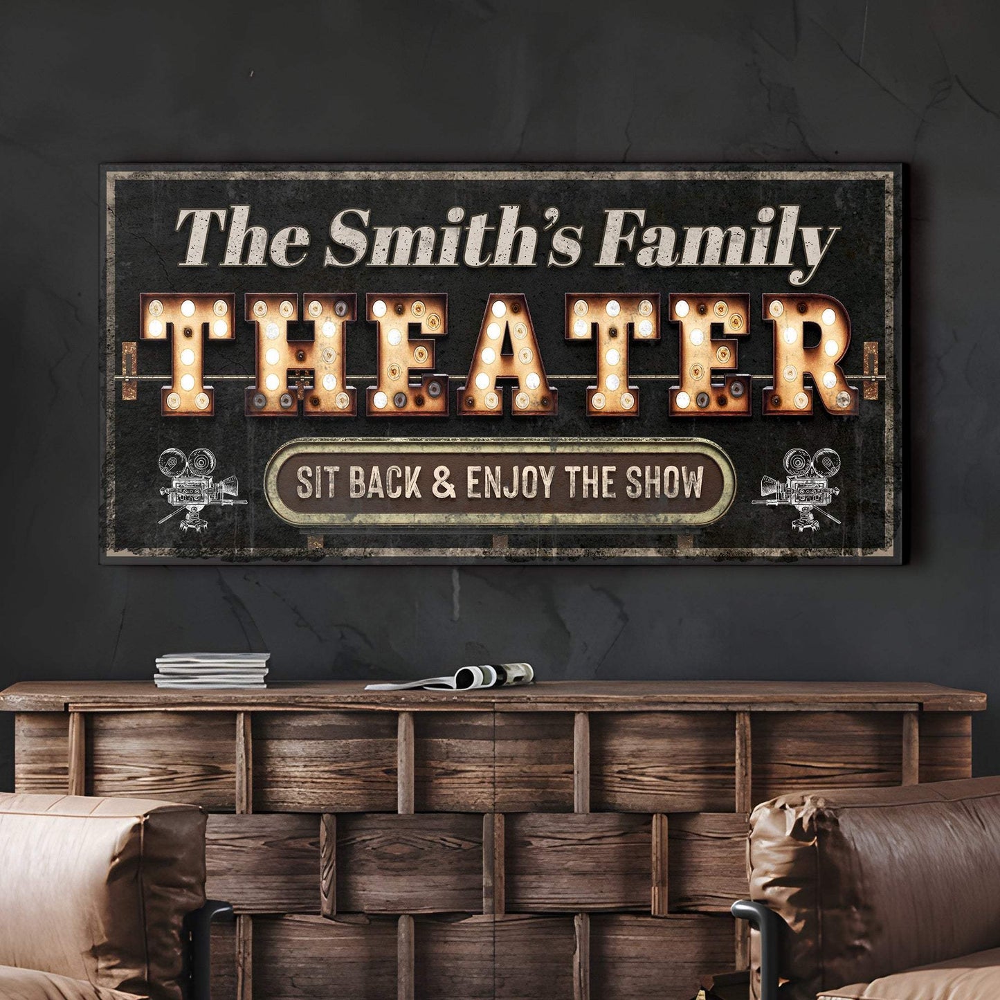 Theater Sign VIII - Tailored Canvases - Flyclothing LLC