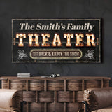 Theater Sign VIII - Tailored Canvases - Flyclothing LLC