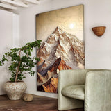 3D Minimalist Mountain Wall Art - Tailored Canvases - Flyclothing LLC