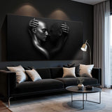 Eternal Love Figure Abstract Wall Art III - Tailored Canvases - Flyclothing LLC