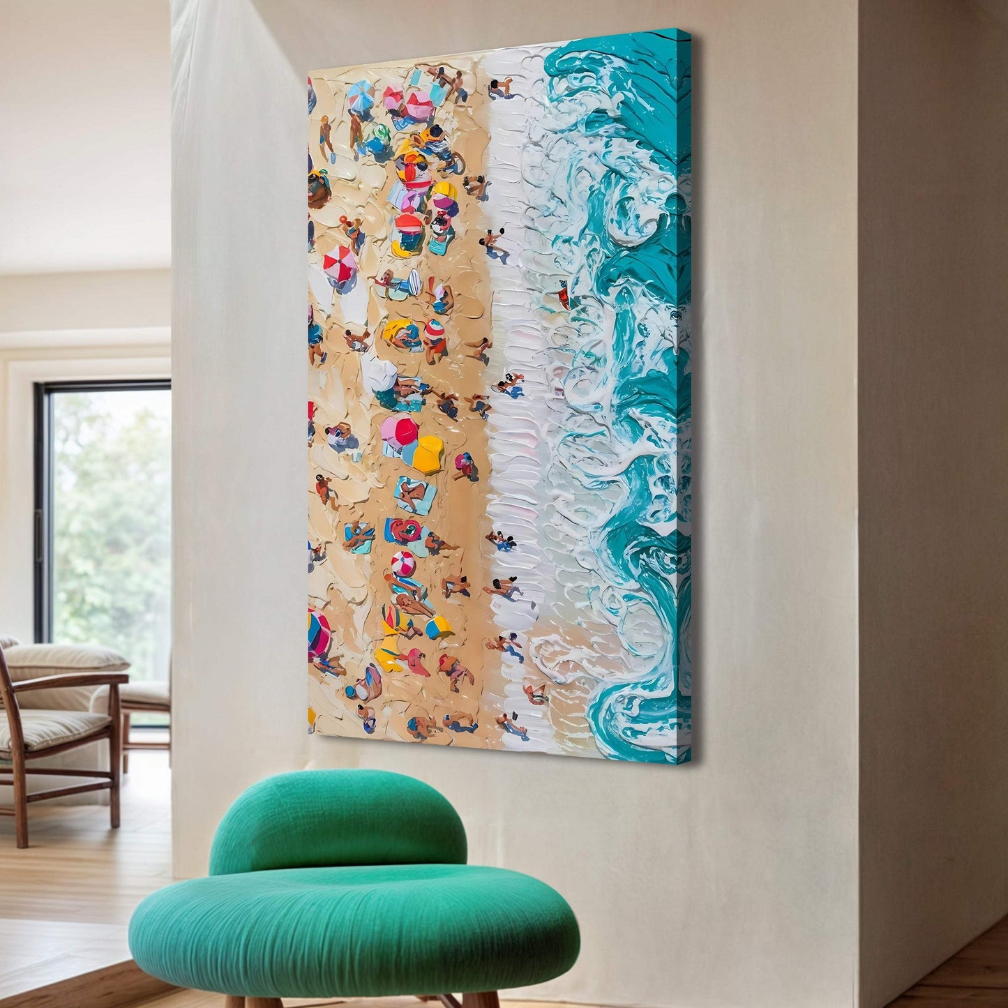 Beach Days Wall Art VII - Tailored Canvases - Flyclothing LLC