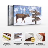 Deer Family Names Sign - Tailored Canvases - Flyclothing LLC
