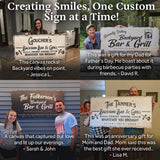 Backyard Bar & Grill Sign - Tailored Canvases - Flyclothing LLC