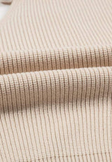 Tied Back V-Neck Long Sleeve Sweater - Trendsi - Flyclothing LLC