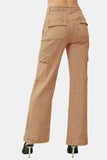 RISEN Full Size High Rise Wide Leg Cargo Jeans - Trendsi - Flyclothing LLC