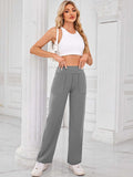 Lovelet High Waist Active Pants with Pockets - Trendsi - Flyclothing LLC