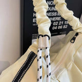 Ruched Large Tote Bag - Trendsi - Flyclothing LLC