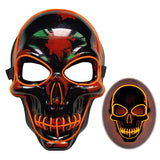 Halloween Skeleton Mask LED Glow Scary Mask - My Store - Flyclothing LLC