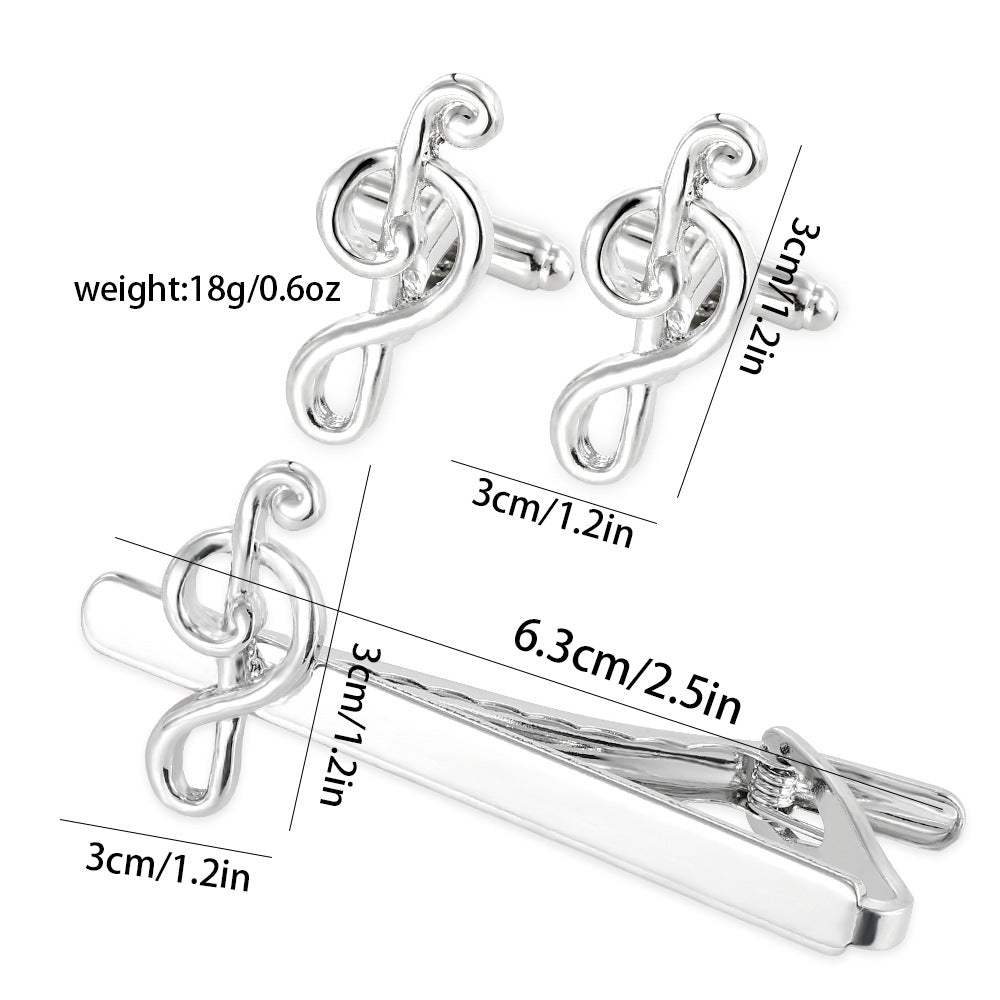 Fashion Copper Clip Men's Note Tie Clip - My Store - Flyclothing LLC
