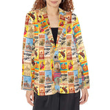 Baha Ranch Women's Vintage Rodeo Poster Blazer