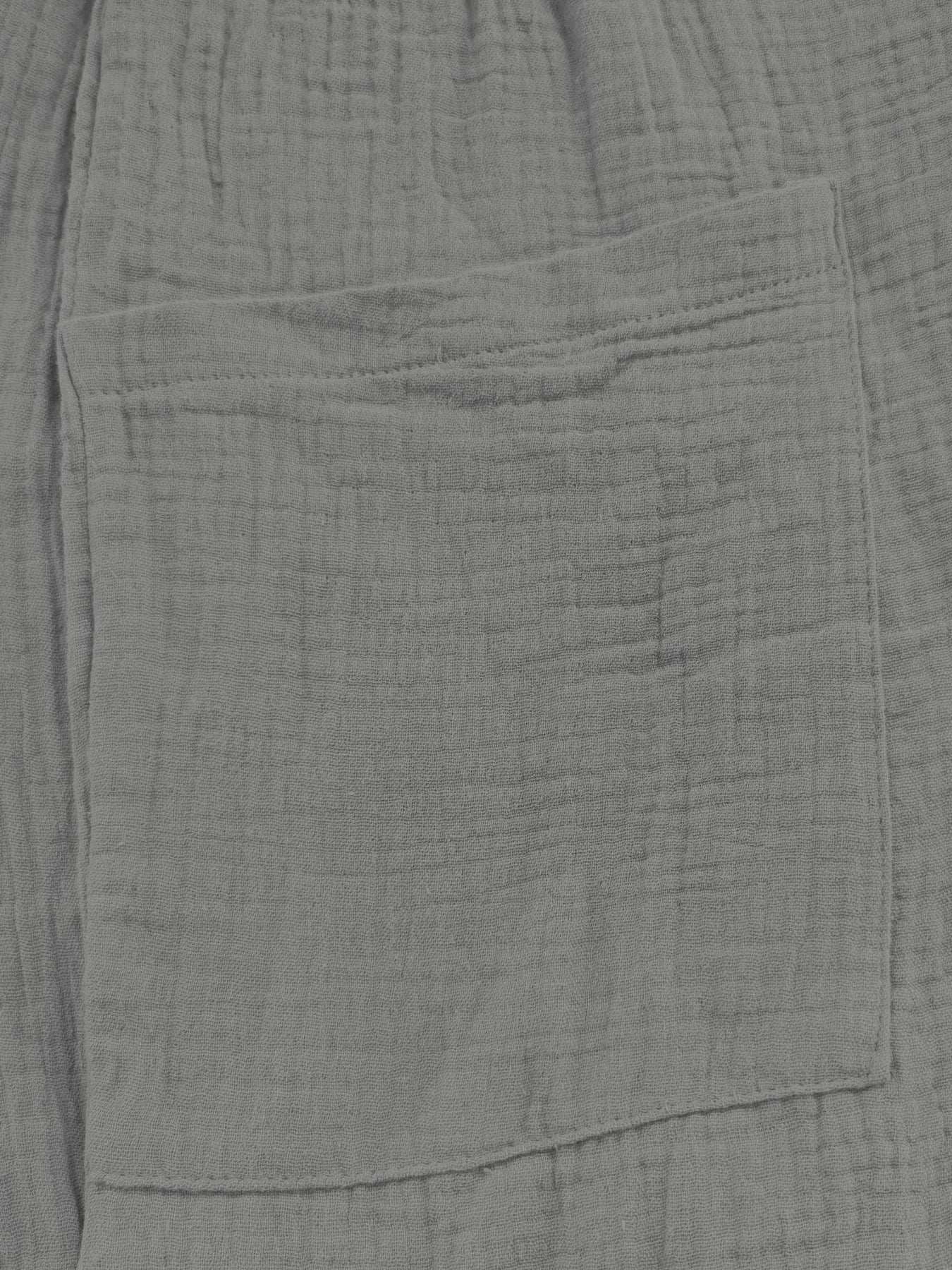 Full Size Casual Wide Leg Textured Overalls Plus Size - Trendsi - Flyclothing LLC