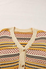 Button Down Long Sleeve Cardigan - Trendsi - Flyclothing LLC