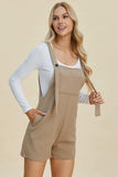 Double Take Full Size Texture Sleeveless Romper - Trendsi - Flyclothing LLC