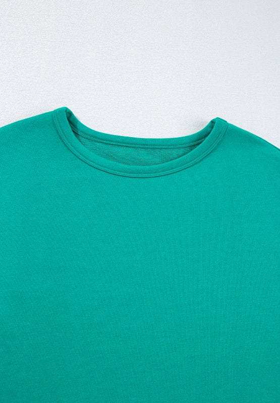 Full Size Round Neck Long Sleeve Top and Drawstring Pants Set - Trendsi - Flyclothing LLC