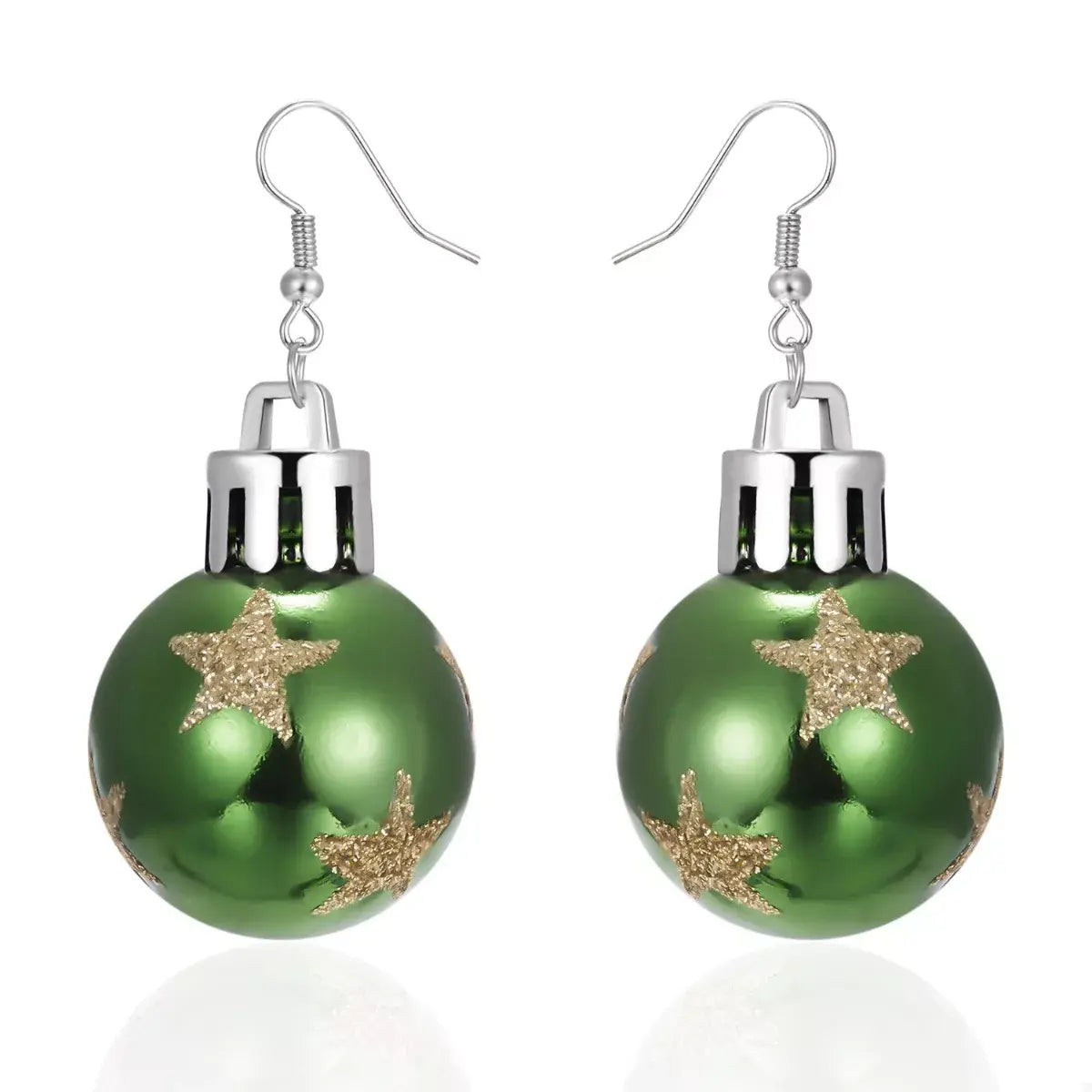 Christmas Ball Drop Earrings - Trendsi - Flyclothing LLC