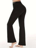 Bootcut High Rise Pants with Pockets - Trendsi - Flyclothing LLC