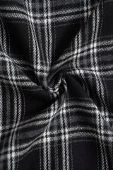 Plaid Wide Leg Pants - Trendsi