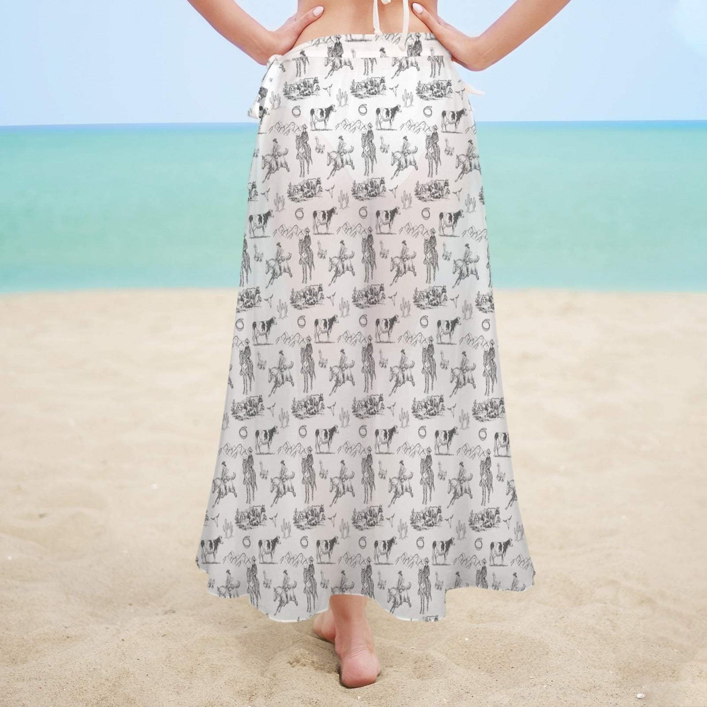 Baha Ranch Ranch Life Beach Coverup Skirt