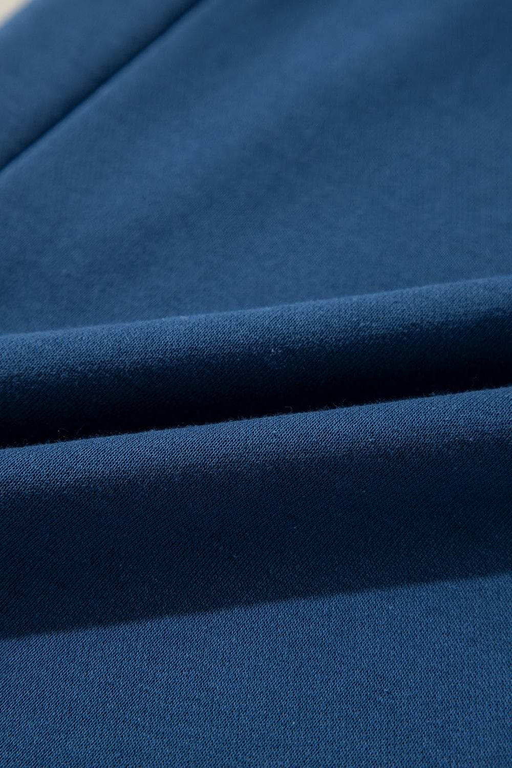 Drawstring Elastic Waist Straight Leg Pants - Trendsi - Flyclothing LLC