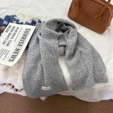 Texture Knit Winter Scarf - Trendsi - Flyclothing LLC