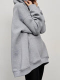 Pocketed Dropped Shoulder Long Sleeve Hoodie - Trendsi