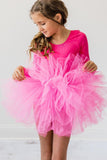 Hot Pink 3/4 Tutu Leotard - Mila & Rose ®