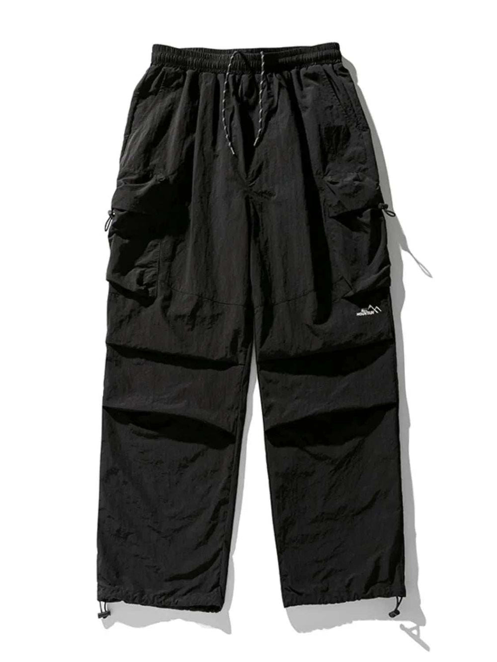 Men's Plus Size Elastic Waist Pants with Pockets - Trendsi - Flyclothing LLC