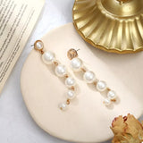 Pearl Drop Earrings - Trendsi - Flyclothing LLC