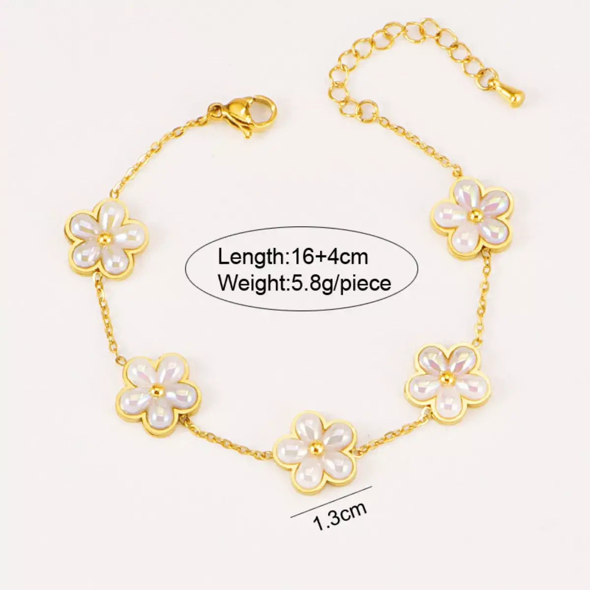 18K Gold-Plated Flower Jewelry Set - Trendsi - Flyclothing LLC