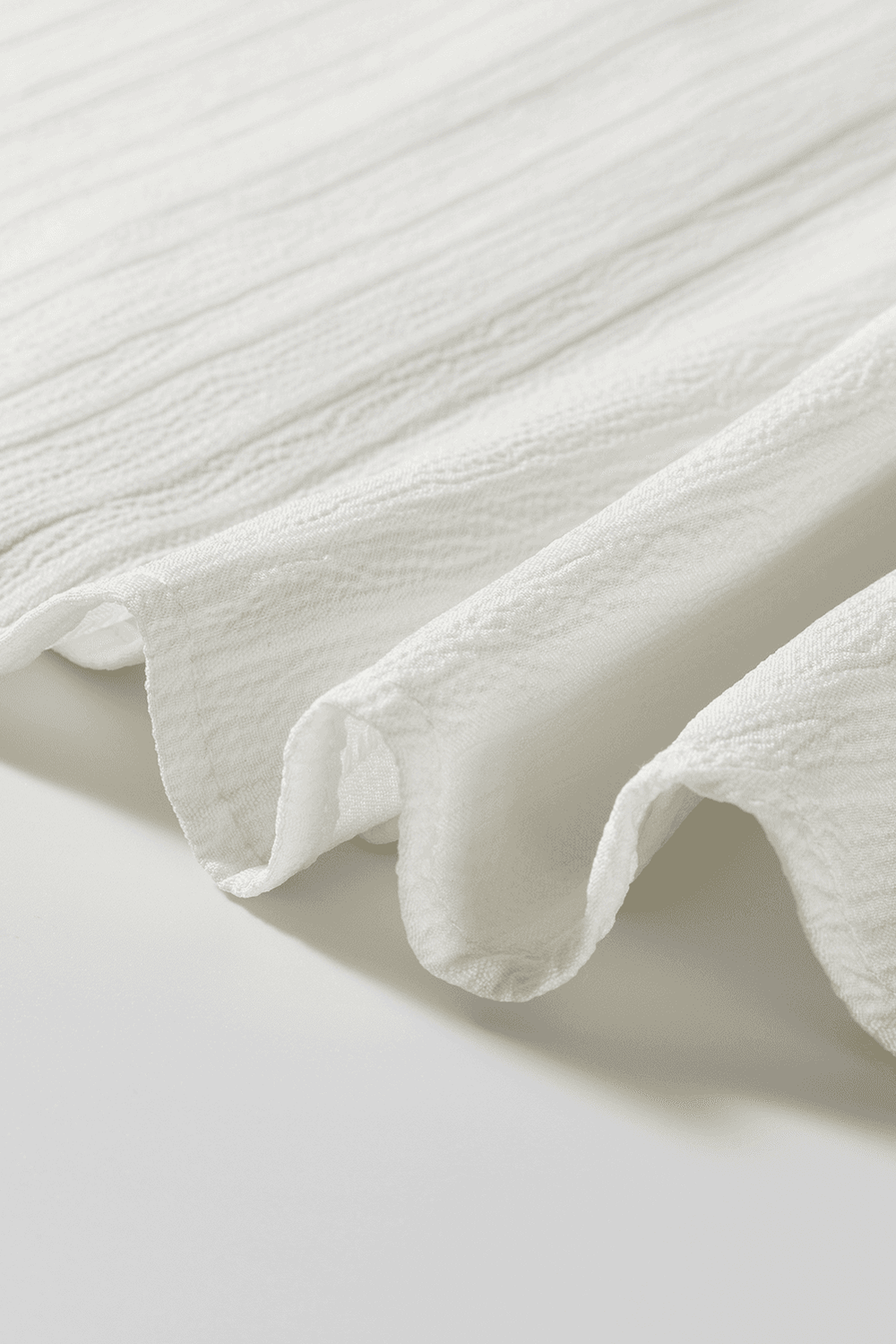 Contrast Notched Long Sleeve Blouse - Trendsi - Flyclothing LLC