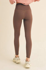 Yelete Full Size Fleece Lined High Waisted Leggings - Trendsi - Flyclothing LLC