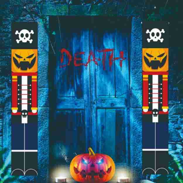 Halloween Halloween Soldier Model Nutcracker Banner Couplet - My Store - Flyclothing LLC