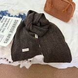 Texture Knit Winter Scarf - Trendsi - Flyclothing LLC