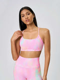 Millennia Crisscross Back Scoop Neck Active Cami with Detachable Chest Pads - Trendsi - Flyclothing LLC