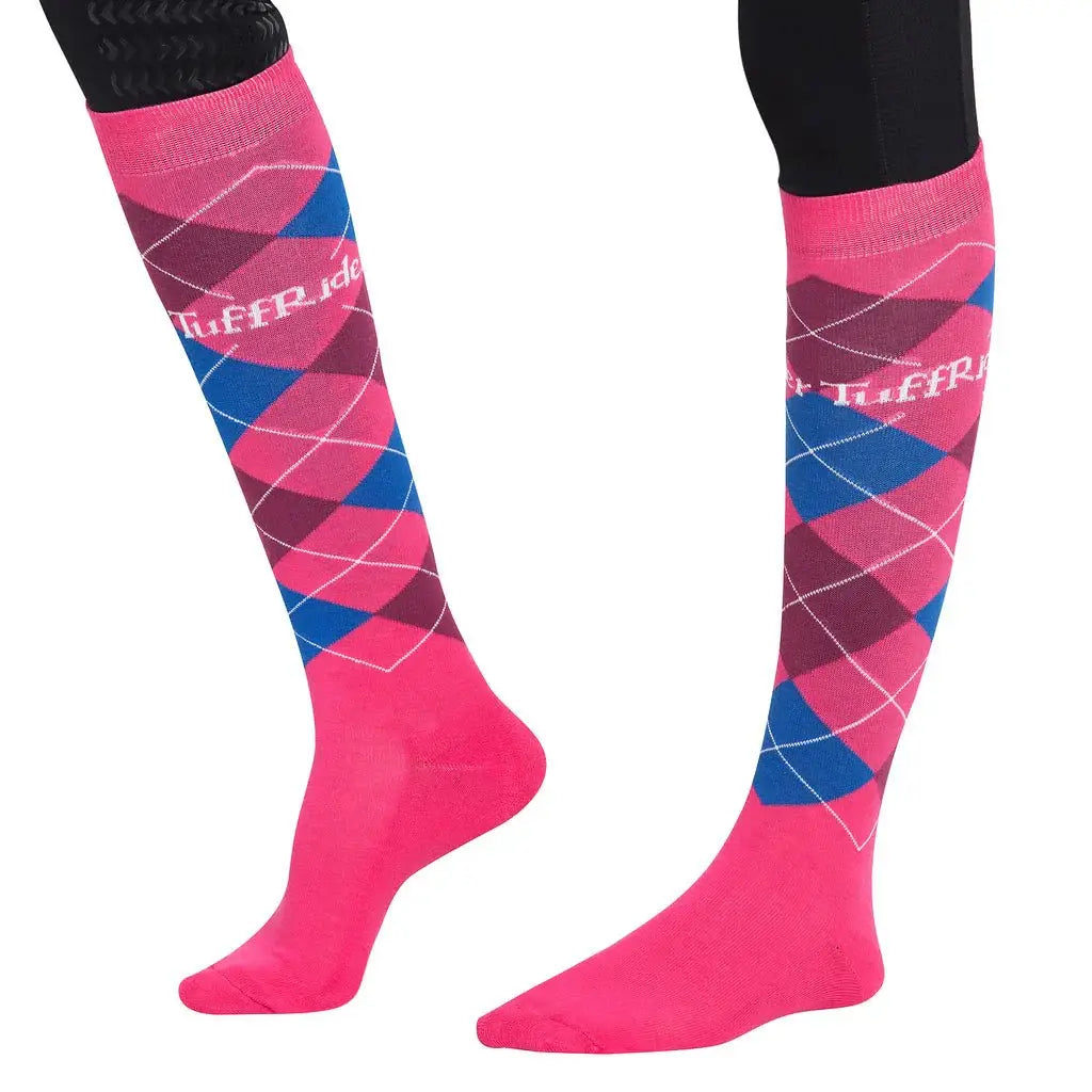 TuffRider Argyle Knee Hi Socks - Breeches.com - Flyclothing LLC
