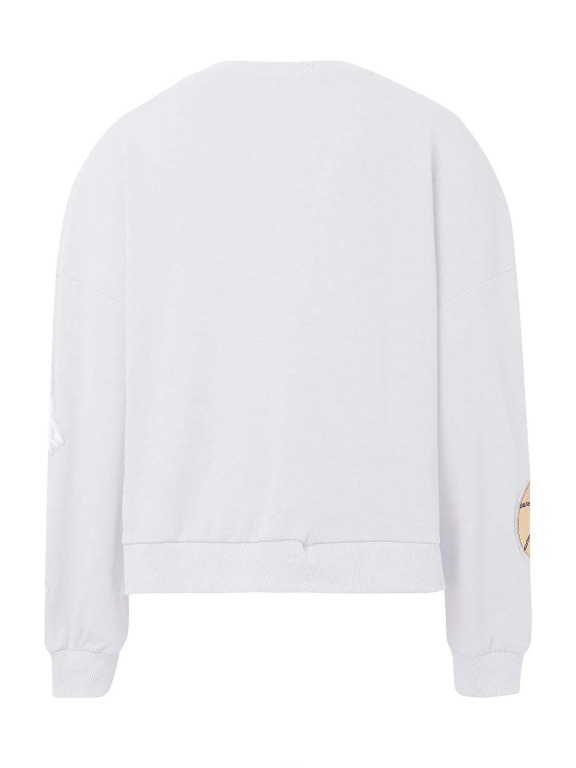 Basketball Round Neck Long Sleeve Sweatshirt - Trendsi - Flyclothing LLC