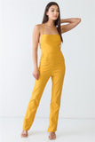 Doreli Group Backless Tied Spaghetti Strap Sleeveless Jumpsuit - Trendsi