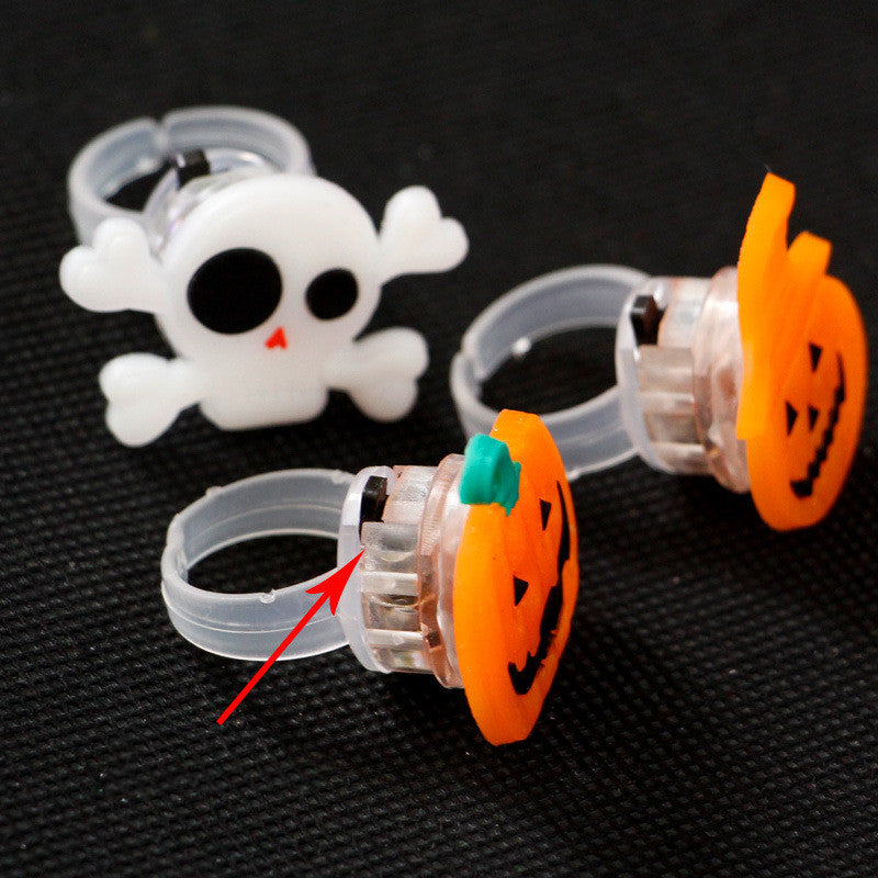 Halloween Decorations Halloween Glowing Brooch Ring - My Store - Flyclothing LLC