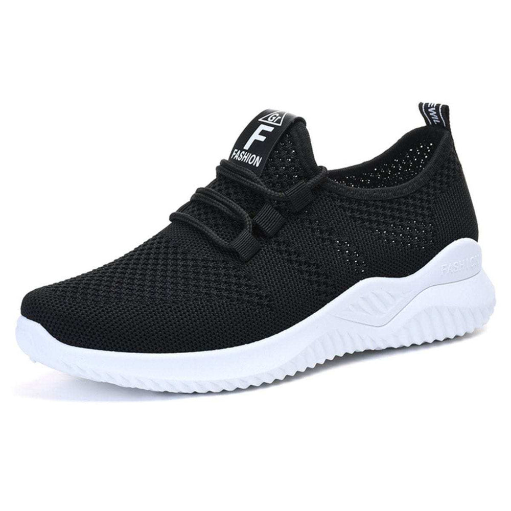 Breathable Mesh Lace Up Athletic - Trendsi - Flyclothing LLC
