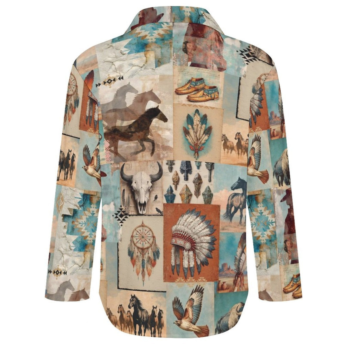 Baha Ranch Bohemian Dreams Cowgirl Button Up Blouse