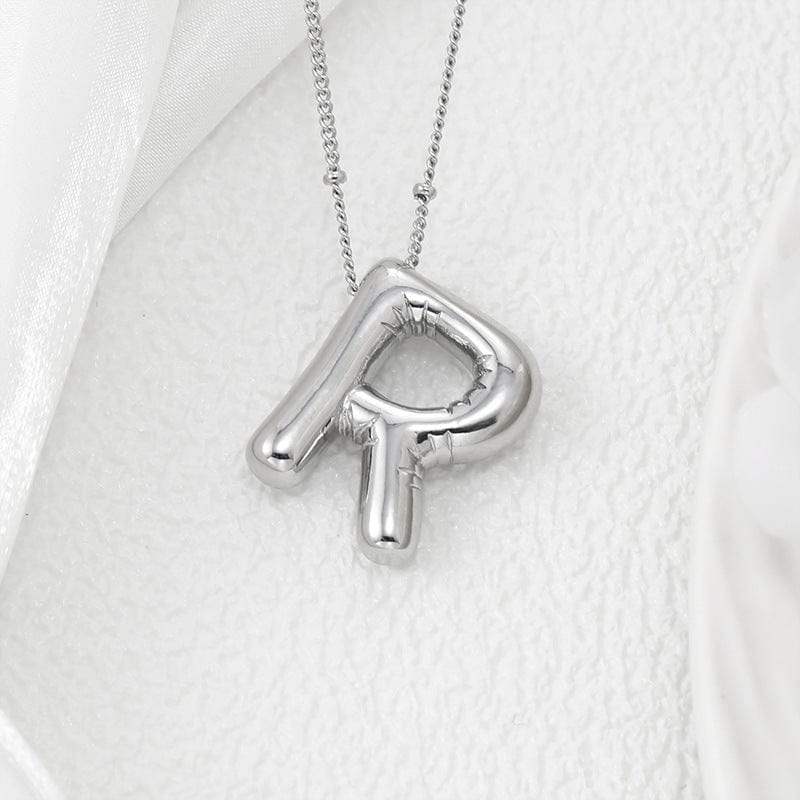 Copper Bubble Letter Pendant Necklace - Trendsi - Flyclothing LLC