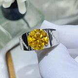 5 Carat Moissanite 925 Sterling Silver Ring - Trendsi - Flyclothing LLC