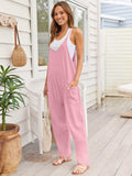 V-Neck Spaghetti Strap Jumpsuit - Trendsi - Flyclothing LLC
