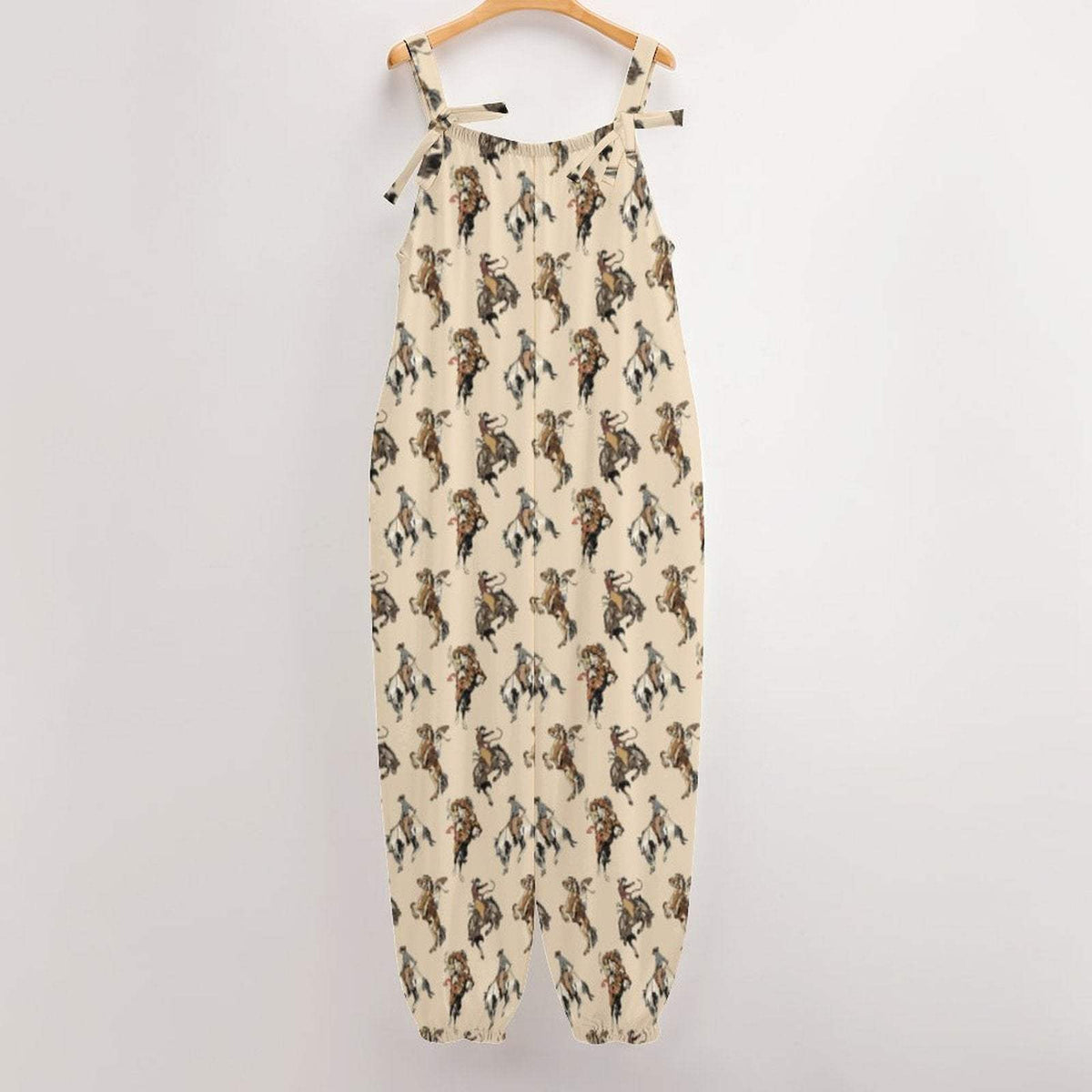 Baha Ranch Vintage Cowgirl Relaxed Fit Overalls Jumpsuit - Baha Ranch Western Wear - Flyclothing LLC