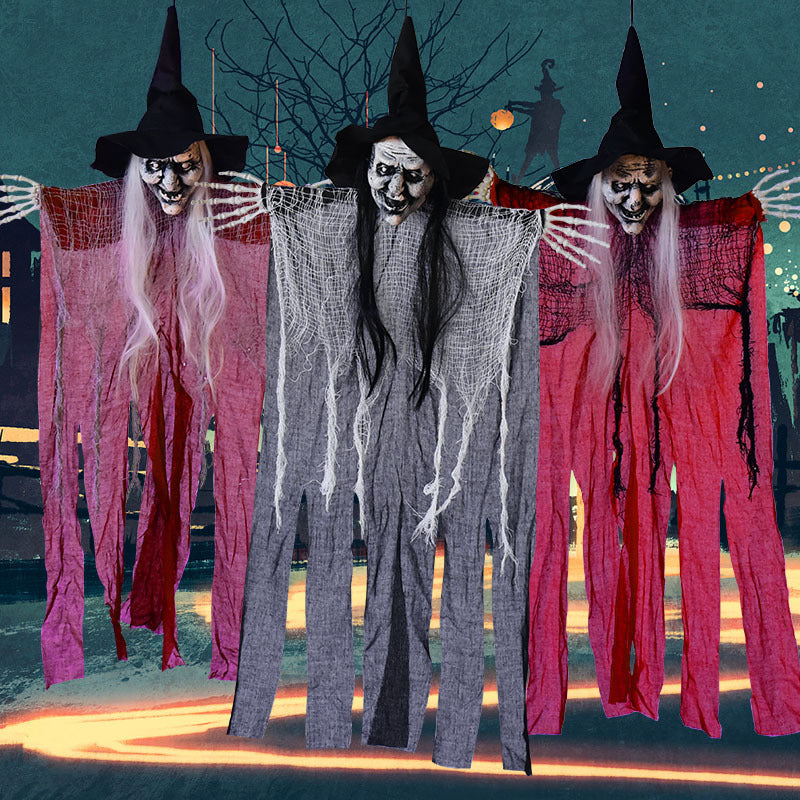 Halloween Witch Hanging Ghost Decoration Scene Decoration Props - My Store - Flyclothing LLC